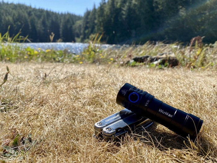 Фонарь Wurkkos WK30 Rechargeable LH351D/ Red Light/ UV Light , черный  