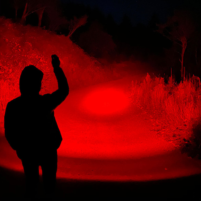 Фонарь Wurkkos WK30 Rechargeable LH351D/ Red Light/ UV Light , черный  