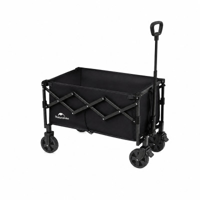 Тележка туристическая складная Naturehike Light CNK2350JJ012, 70 л, черный
