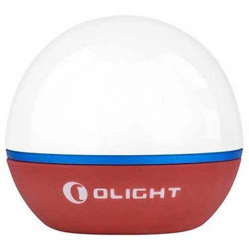 Кемпинговый фонарь Olight Obulb,55 lm, белый/красный свет, цвет красный  