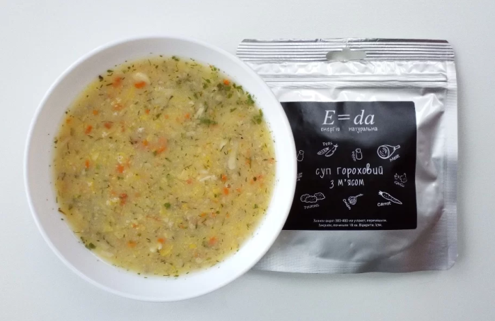 Суп гороховый с мясом E=da (E=da-2)  