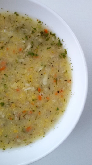 Суп гороховый с мясом E=da (E=da-2)  