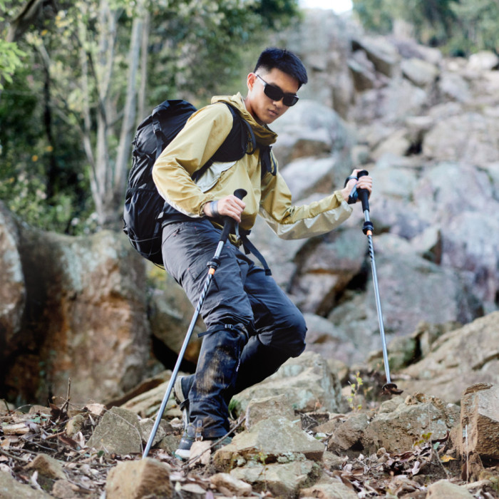 Трекинговые палки 2шт. Naturehike CNK2450DS013, 115-135 см, черные  