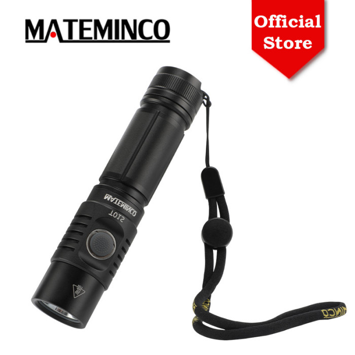 Фонарь Mateminсo T01S, черный  