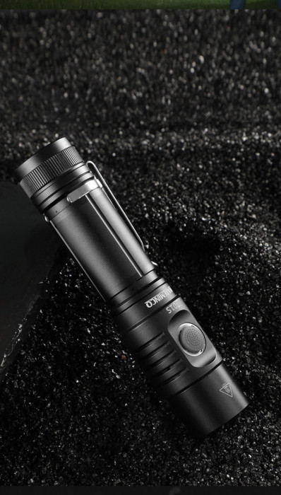 Фонарь Mateminсo T01S, черный  