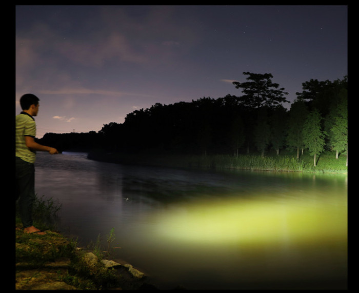 Фонарь Mateminсo T01S, черный  