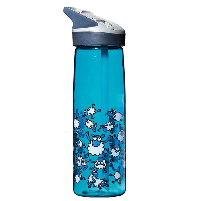 Бутылка для воды Laken Tritan Jannu 0,75 L (Kukuksumusu Blue)  