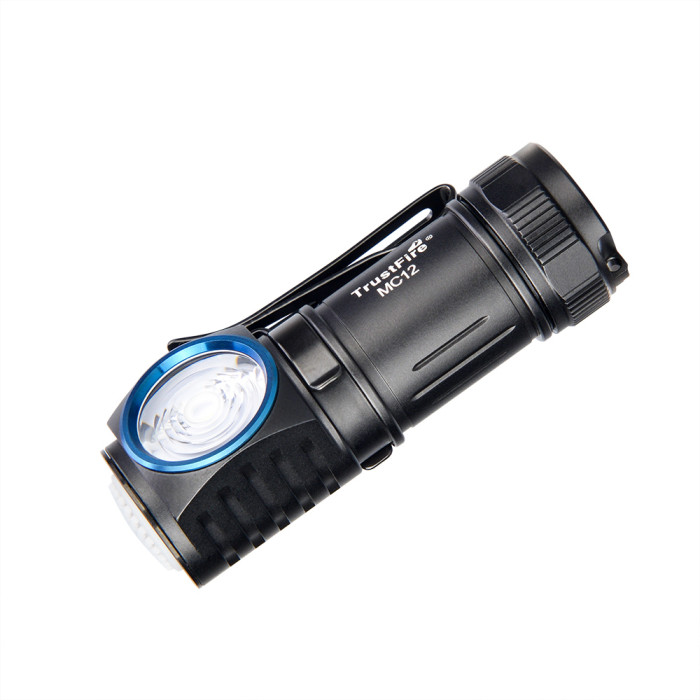 Фонарь налобный TrustFire MC12 Headlamp, черный  