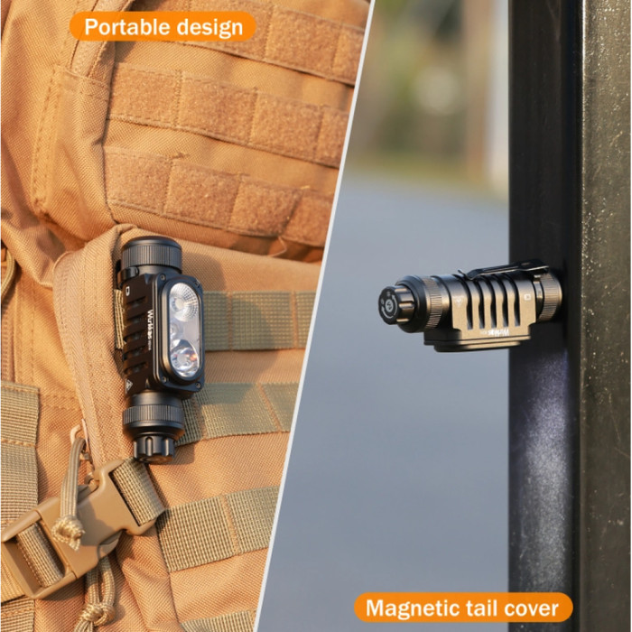 Фонарь налобный Wurkkos HD16 2500LM  