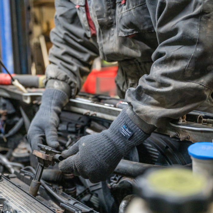 Перчатки водонепроницаемые Dexshell ThermFit 3.0 Gloves, черные, размер L  