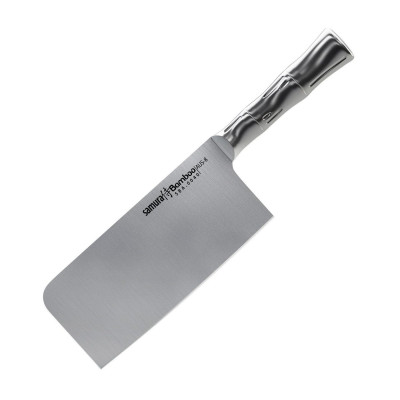 Нож-топорик кухонный Samura Bamboo для мяса, 180 мм, SBA-0040
