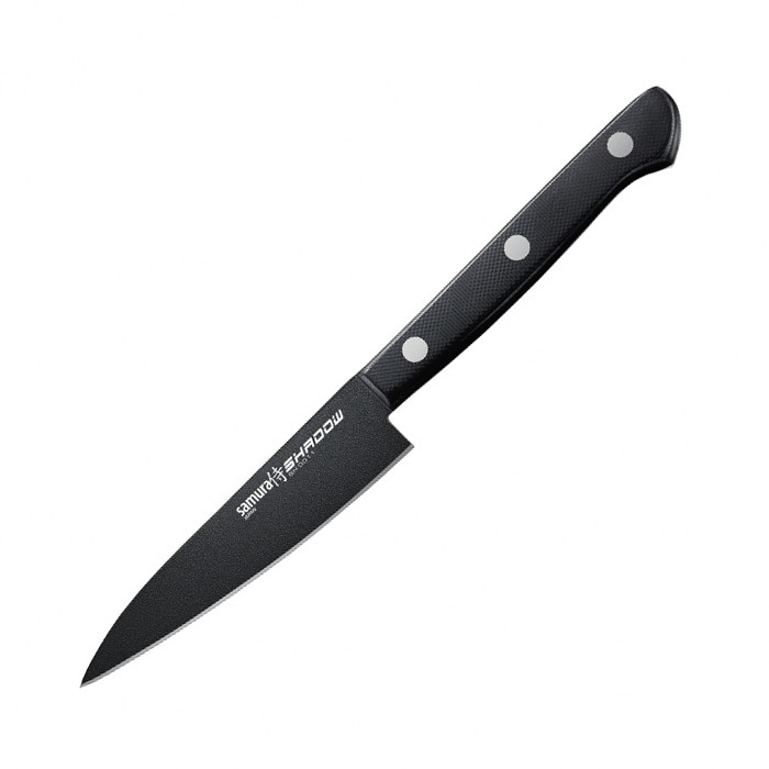 Нож кухонный Samura Shadow овощной, 99 мм, SH-0011  