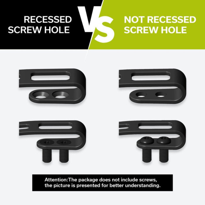 Клипса карманная стальная черная Civivi без винтов  