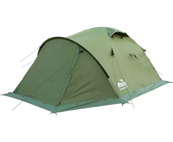 Палатка Tramp Mountain 3 v2 TRT-023, зеленая  