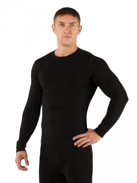 Футболка мужская Lasting Vivek, черная, L/XL  