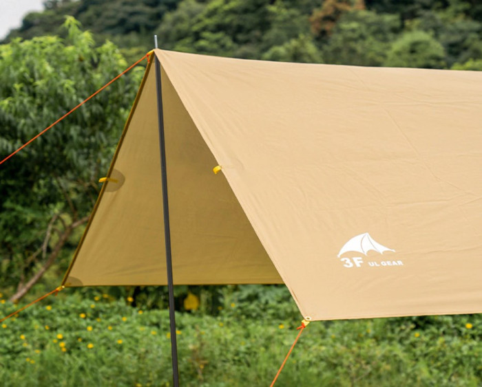 Тент 3F Ul Gear 210T Tarp 4 * 3 Хаки  