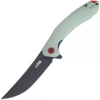 Нож CJRB Gobi Black Blade, AR-RPM9 Steel, мятно-зеленый