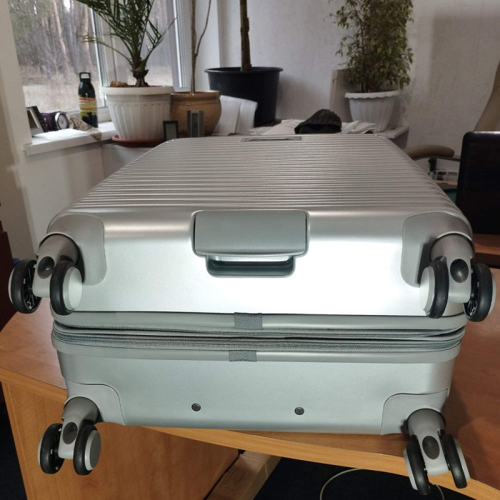 Чемодан Swissbrand Rome (S) Silver (SWB_LHROM002S)  