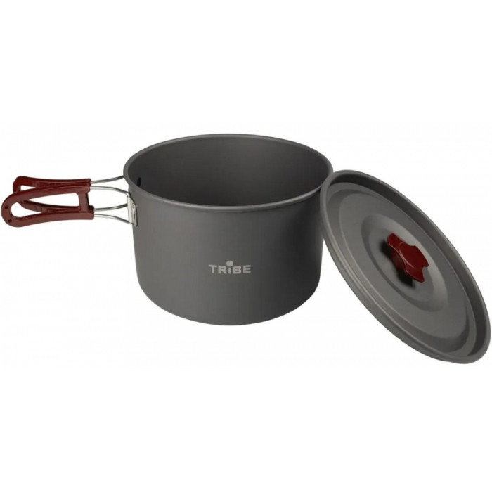 Котелок Tribe Pot 3 л Alu алюминиевый T-FH-0015-grey  