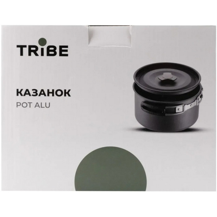 Котелок Tribe Pot 3 л Alu алюминиевый T-FH-0015-grey  