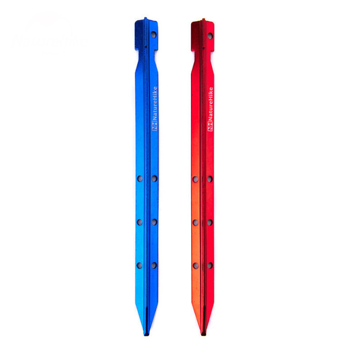 Колышки Naturehike V-образные 250 мм (4 pack) red NH15A009-I  