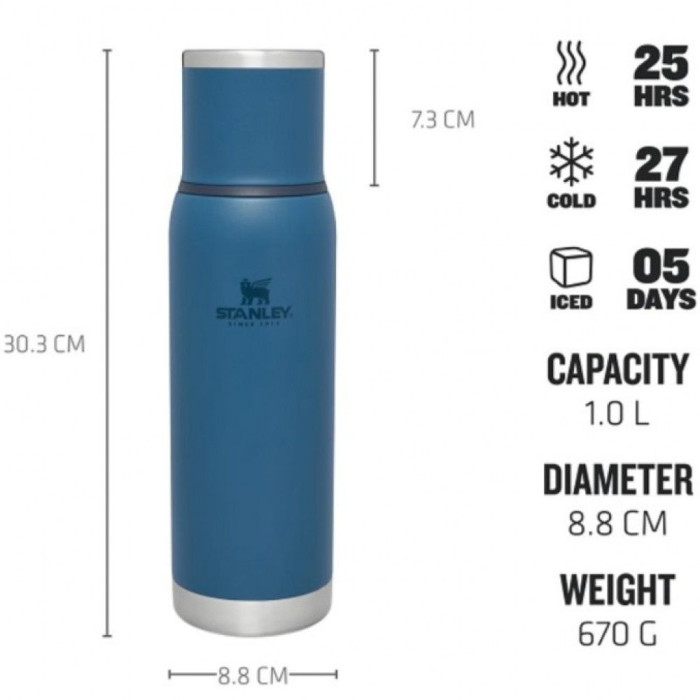 Термос Stanley Adventure To-Go Abyss 1 л  