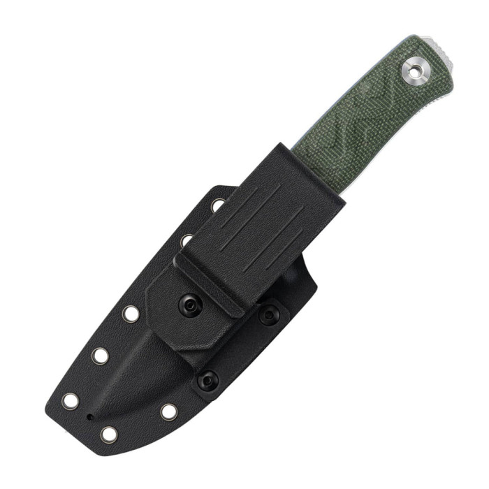 Нож с чехлом SRM 702T-MP, темно-зеленый  