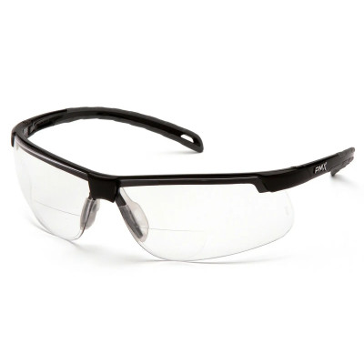 Бифокальные защитные очки Pyramex Ever-Lite Bifocal (clear+2.0) H2MAX Anti-Fog, бифокальные прозрачные с диоптриями