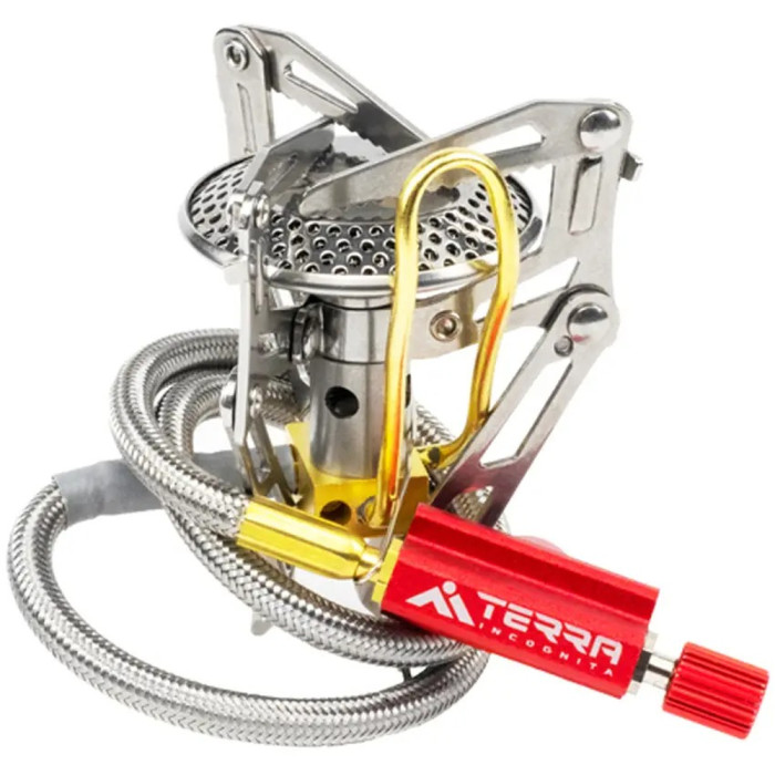 Горелка газовая туристическая со шлангом Terra Incognita Izar  