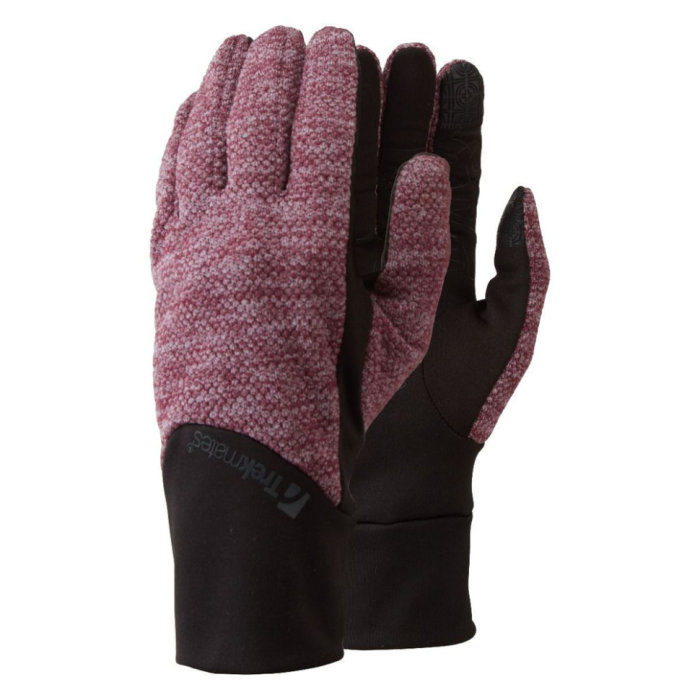 Перчатки Trekmates Harland Glove TM-006305 aubergine - XL - фиолетовый/черный  