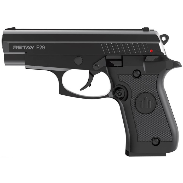 Пистолет стартовый Retay F29 9мм black (F630403B) 