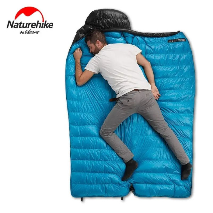 Спальник Naturehike CWZ400 NH19W400-Z, (7°C), p-р L, желтый  