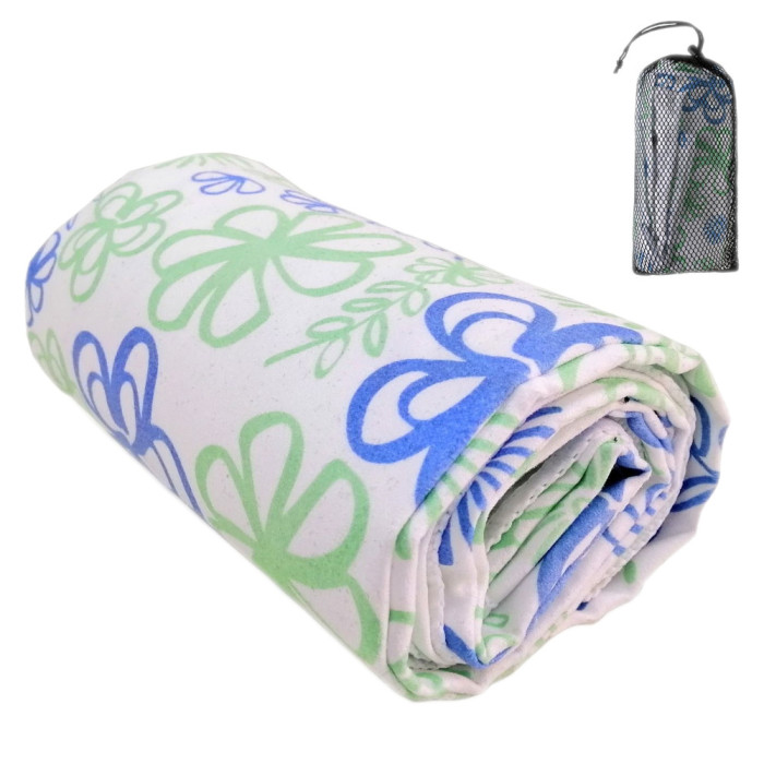 Полотенце Tramp TRA-161, 50x50 см, мульти (цветы)  