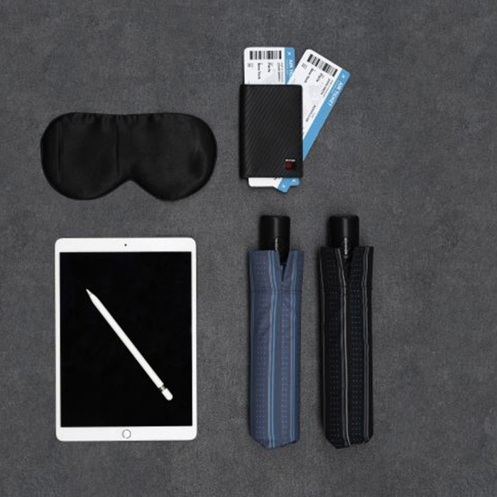 Зонт Knirps A.200 2Move Blue Авто/Складной/8спиц /D97x28см  