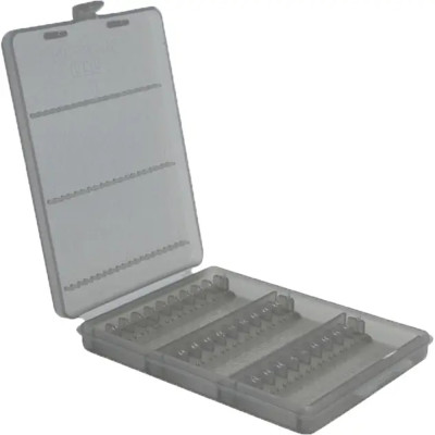 Коробка MTM Ammo Wallet д/.патрон. кал. 17 HMR, 22WMR, 22LR .17 HMR на 30 патр. дымчатый