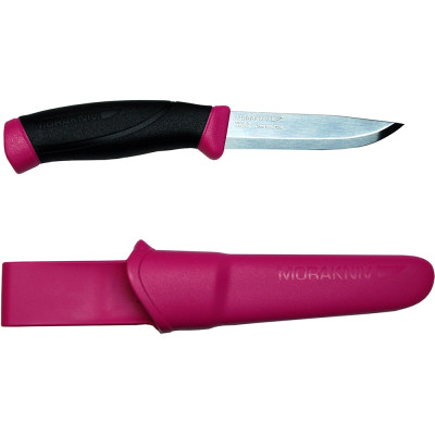 Нож Morakniv Companion блистер ц:magenta, нерж. сталь