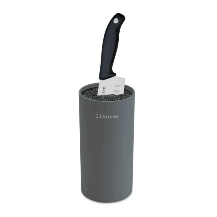 Настольный универсальный блок для ножей серый, 1712 3claveles, Испания.  