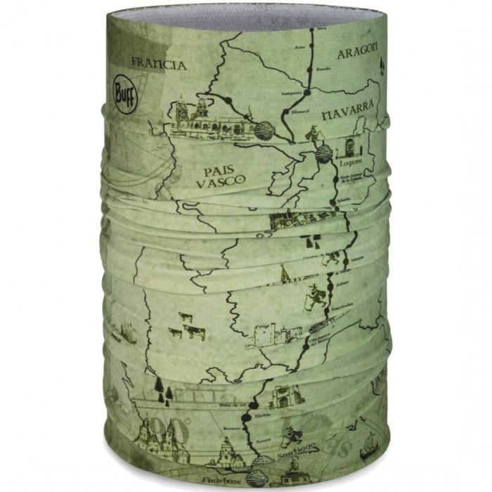Шарф-труба Buff Coolnet UV, Camino Frances, One Size  