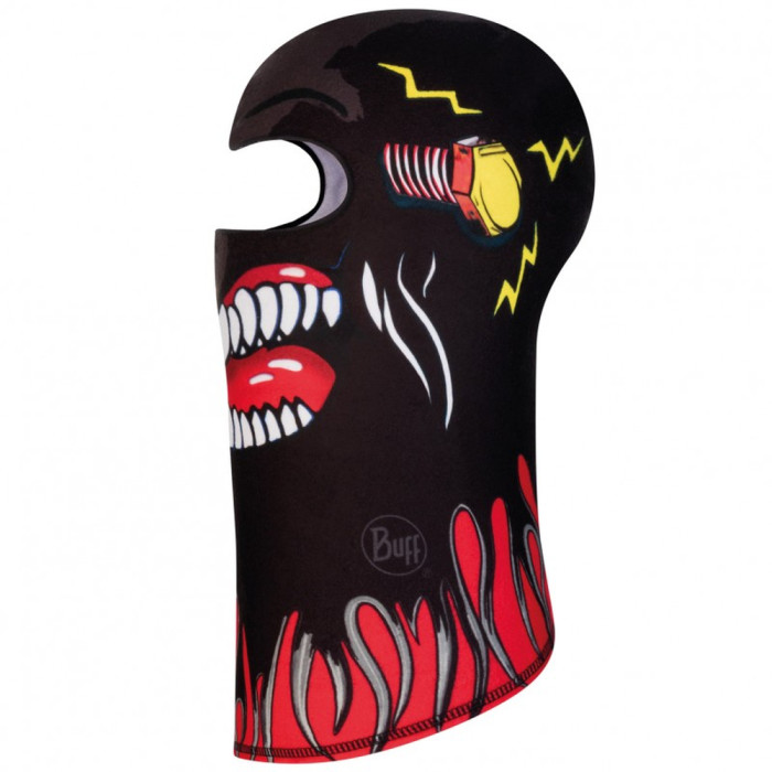 Балаклава детская (8-12) Buff KIDS POLAR BALACLAVA terrifying black  