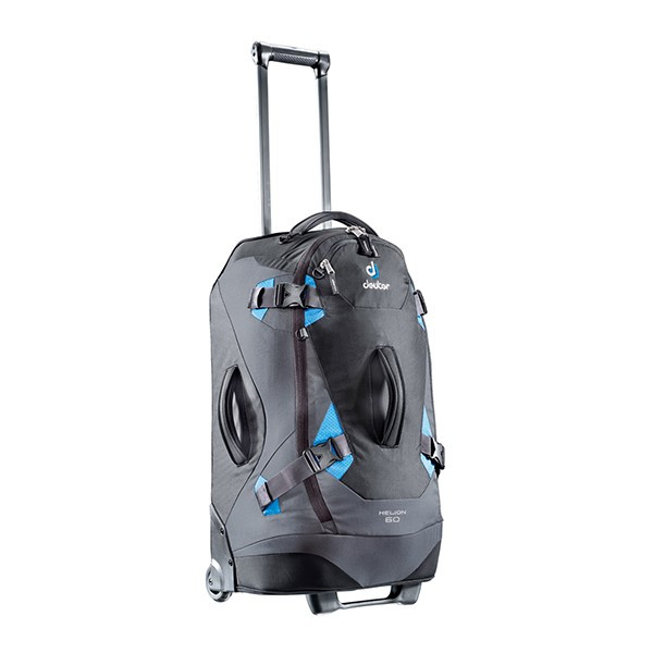 Сумка-рюкзак на колесах Deuter Helion, 60 л, black-ocean 
