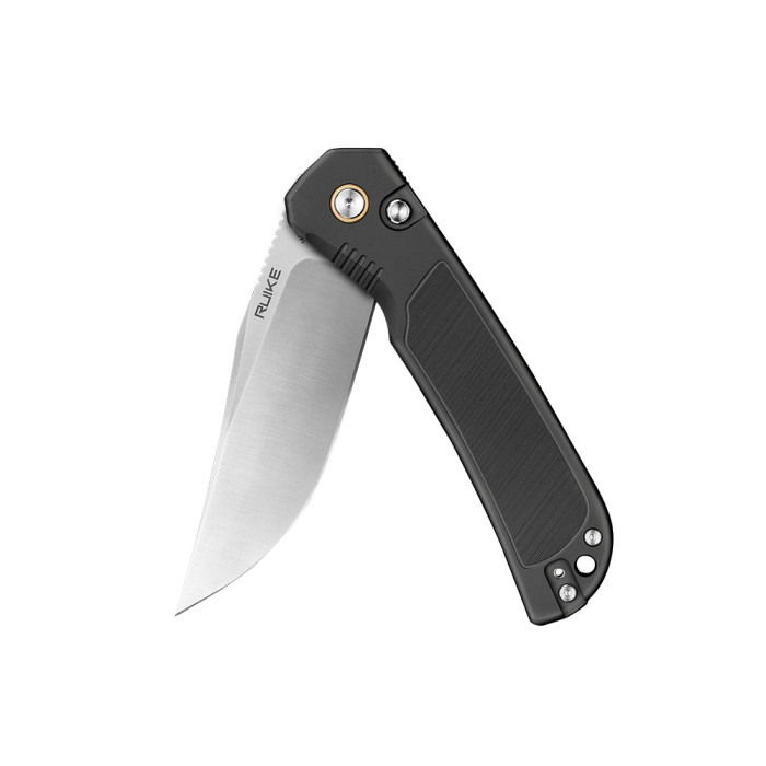 Нож складной туристический Ruike P192-AK, (9.1 см) 14C28N / алюминиевый сплав 6063, серый  