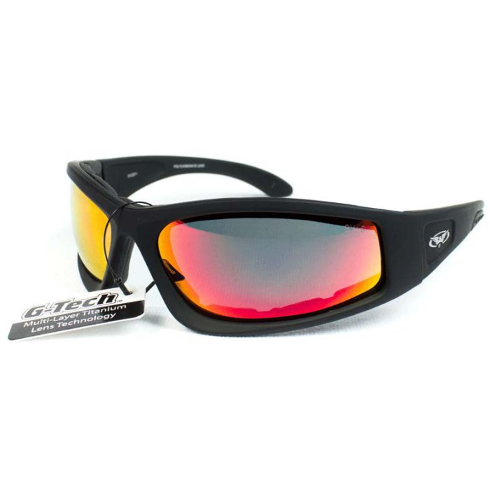 Очки Global Vision Triumphant (G-Tech red) зеркальные красные  