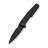 Нож складной туристический Weknife Dressytak (8.6 см) Bohler M390 / Titanium черный