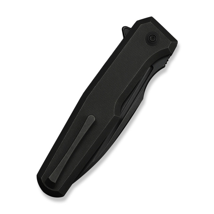 Нож складной туристический Weknife Dressytak (8.6 см) Bohler M390 / Titanium черный  