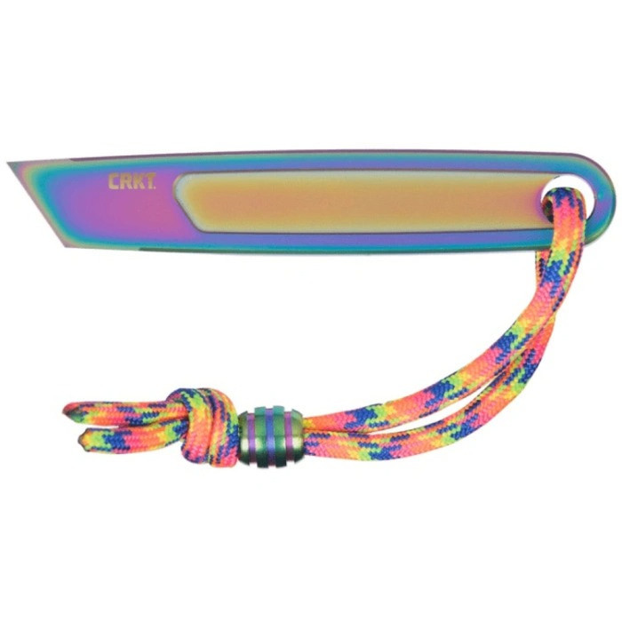 Миниломик (мультитул) CRKT HangPry Iridescent, незаточенный (9920P)  