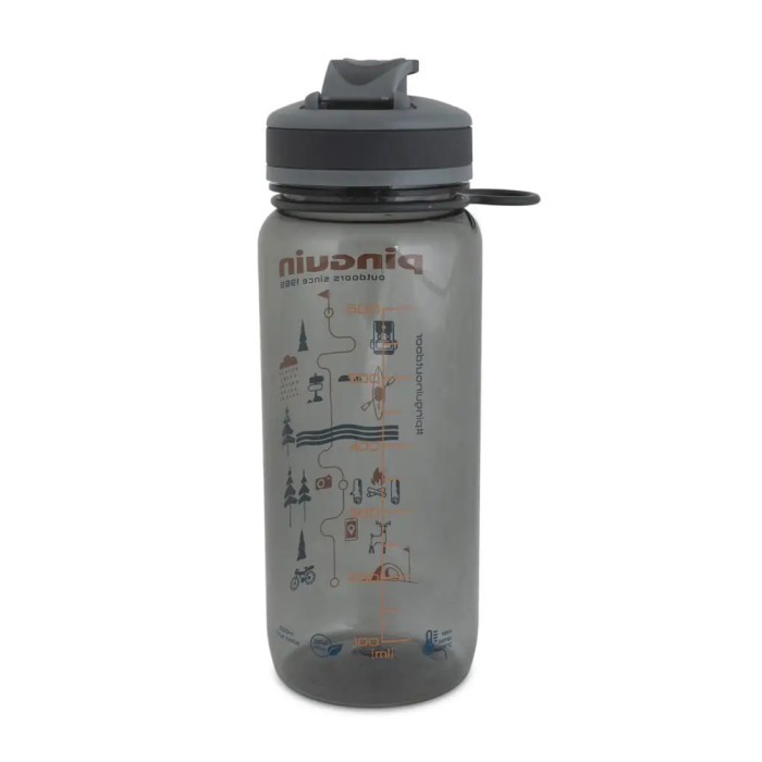 Фляга Pinguin Tritan Sport Bottle 2020 BPA-free, 0,65 L, Grey (PNG 805482)  