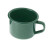 Чашка эмалированная GSI Outdoors 4 fl.oz. Cup Green
