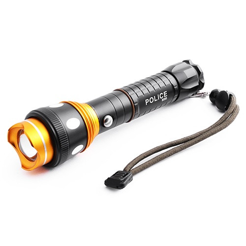 Карманный фонарь Police 12v 8055-XPE, zoom, USB power bank, ак.18650,800 люмен 