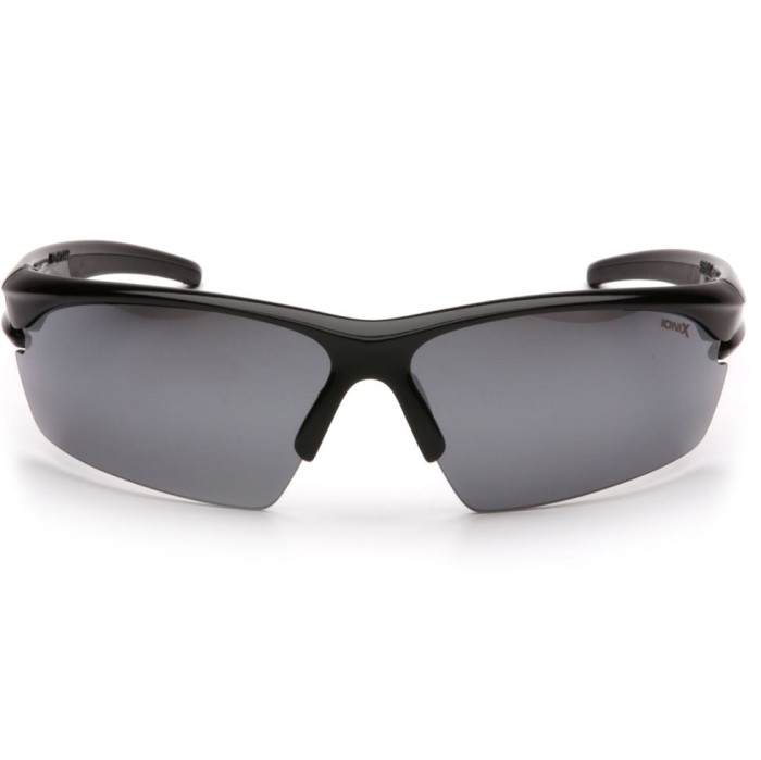 Очки Pyramex Ionix (silver mirror) зеркальные черные  