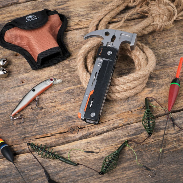 Мультитул-молоток Roxon H1, черный (поврежденная упаковка)  